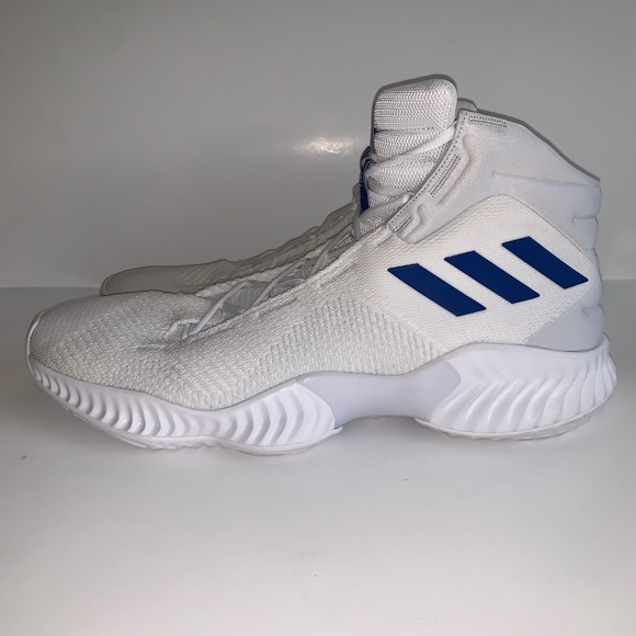 ADIDAS Pro Bounce 2018 Team Basketball Shoes Sz 18 - Picture 7 of 13
